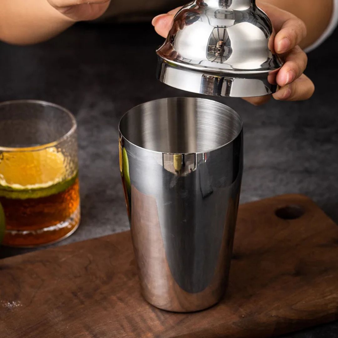 Kit Coqueteleira Bartender em Aço Inoxidável | Husdecor